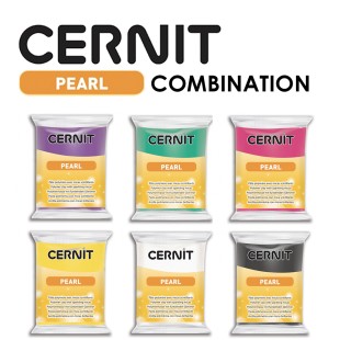 Набор полимерного моделина Cernit "Pearl" Combination №3 (900, 600, 460, 700, 085, 100)