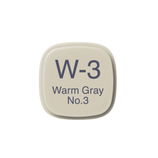 Маркер спиртовой COPIC "Classic" W3 Warm Gray