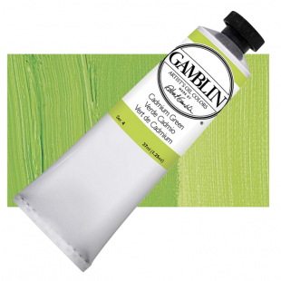 Масляная краска Gamblin "Artist" Cadmium Green (кадмий зеленый), туба 150мл