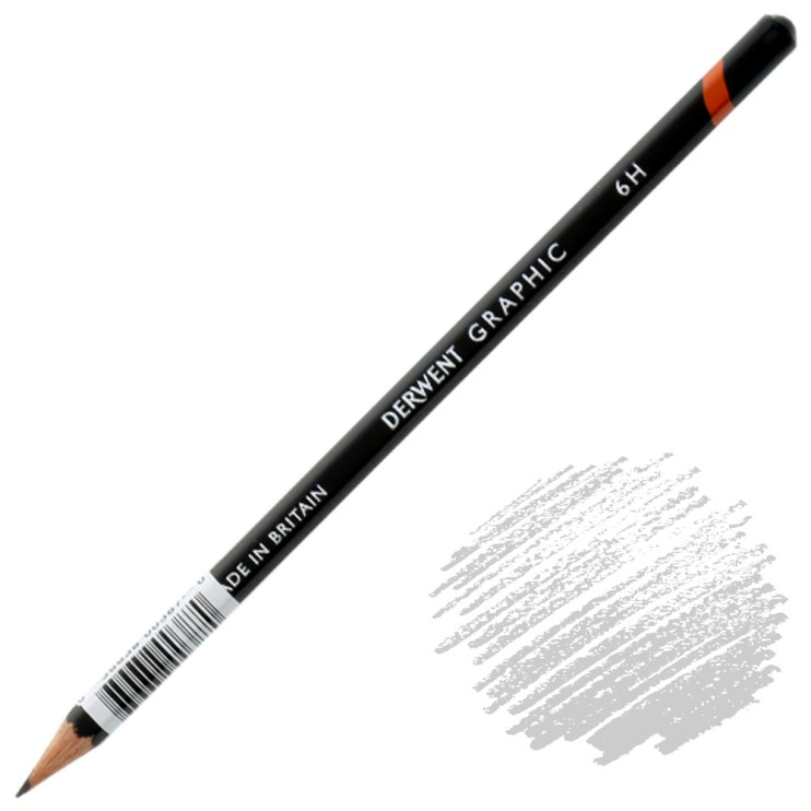 Карандаш графитный Derwent "Graphic" 6H (34192)