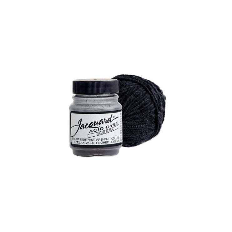 Краситель порошковый Jacquard "Acid Dye" #639 черный, 14гр