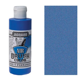 Краска для аэрографии Jacquard "Airbrush Color" 302 Metallic Blue (синий металлик), 118мл