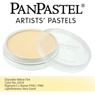 Пастель сухая "PanPastel" 250.8 Diarylide Yellow Tint (Желтый светлый) PP22508