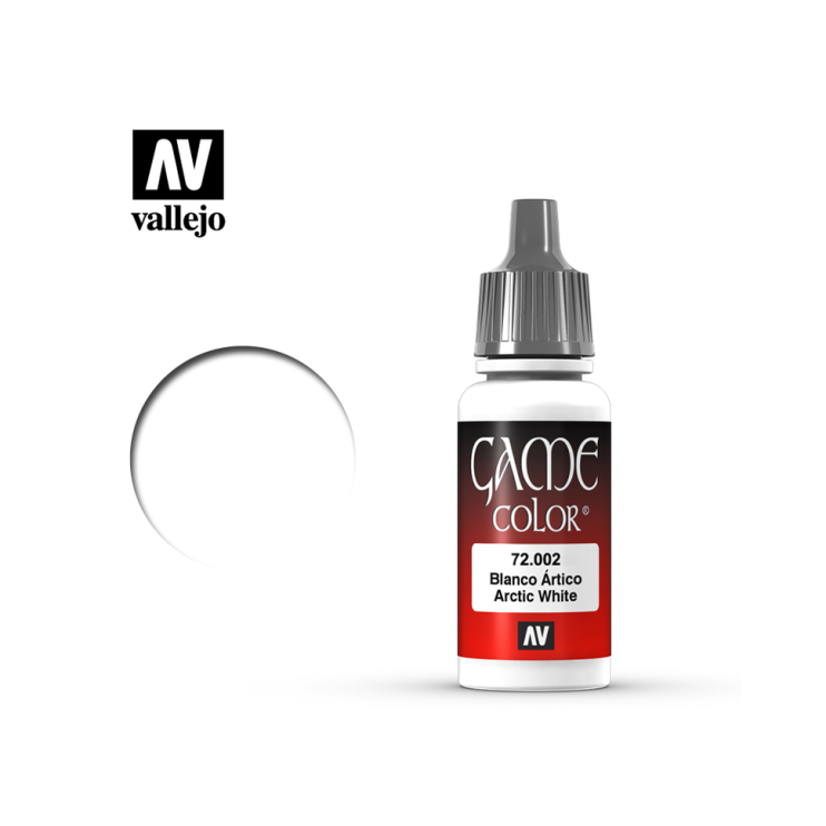 Краска акриловая для моделизма Vallejo "Game Color" 72.002 Arctic White