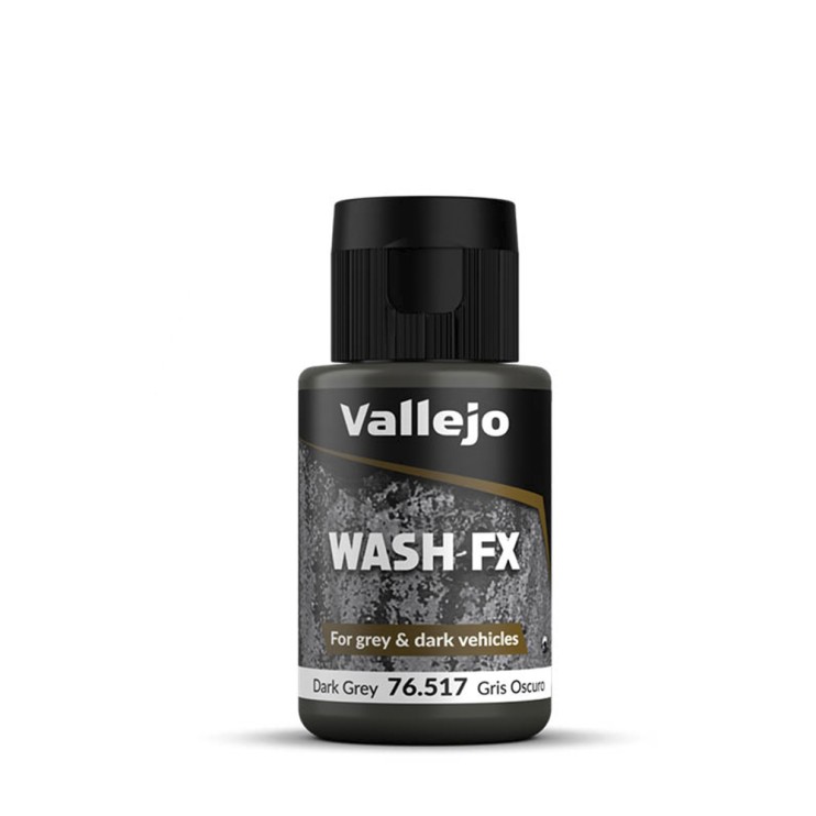 Тонирующая жидкость Vallejo "Model Wash" 76.517 Dark Grey