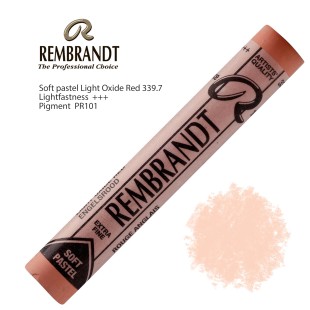 Пастель сухая Rembrandt №339.7 Красный оксид светлый