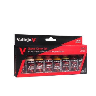Набор Vallejo Game Color "Skin Tones" 72.295, 8 красок по 18 мл