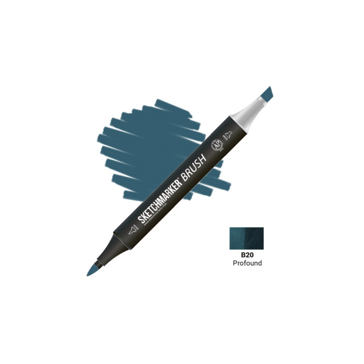 Маркер SketchMarker "Brush" B20 Profound