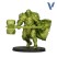 Краска акрил Vallejo "True Metallic Metal" 77.115 Amber Green, 18мл (серия Light)