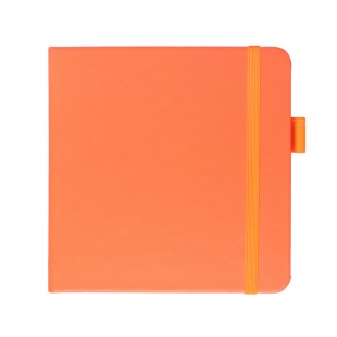 Блокнот для зарисовок Sketchmarker 12x12см, 140г/м2, 80л, твердая обложка, Неоновый коралл