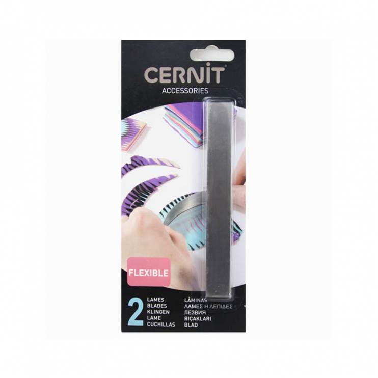 Набор из 2 гибких лезвий "CERNIT" металлических