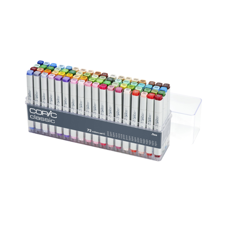 Набор Copic Classic "Set C" 72 маркера