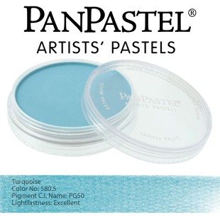 Пастель сухая "PanPastel" 580.5 Turquoise (Бирюзовый) PP25805