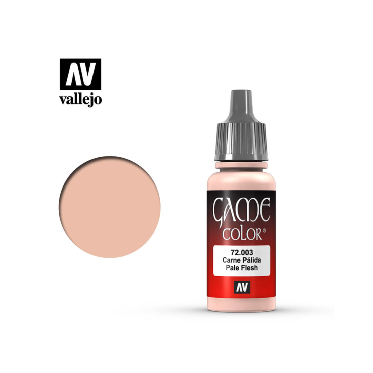 Краска акриловая для моделизма Vallejo "Game Color" 72.003 Pale Flesh