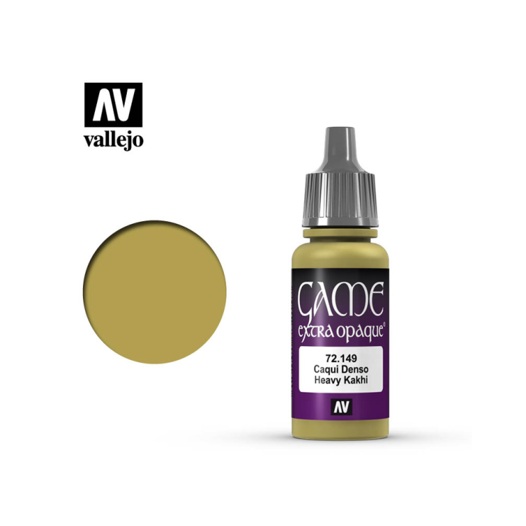 Акрил для моделизма Vallejo "Game Extra Opaque" 72.149 Heavy Khaki
