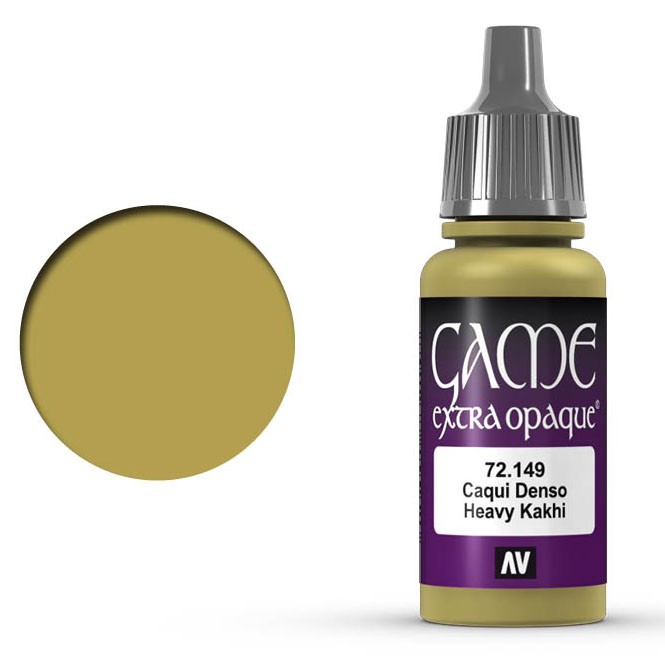 Акрил для моделизма Vallejo "Game Extra Opaque" 72.149 Heavy Khaki