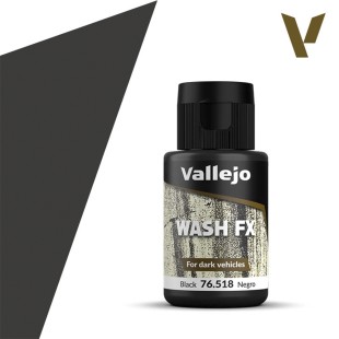 Тонирующая жидкость Vallejo "Model Wash" 76.518 Black