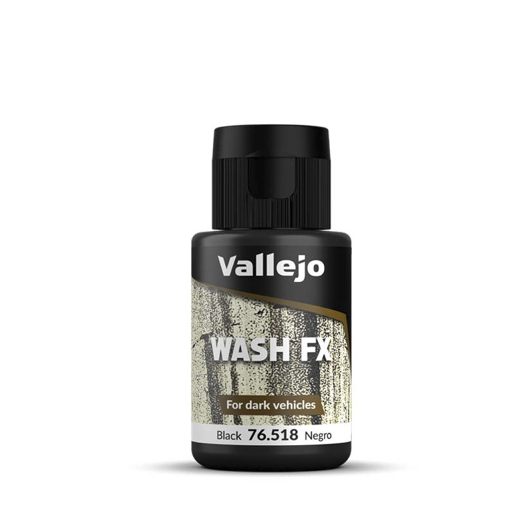 Тонирующая жидкость Vallejo "Model Wash" 76.518 Black