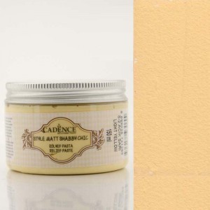 Паста рельефная матовая "Style Matt" №02 светло-желтый