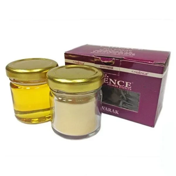 Двухкомпонетное жидкое золото Liguid Leaf Set, 30мл+30мл