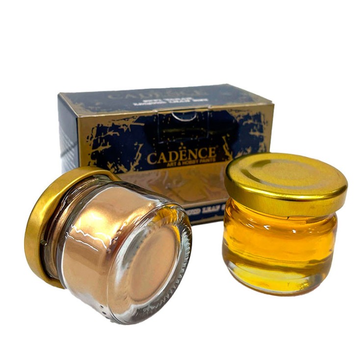 Двухкомпонетное жидкое золото Liguid Leaf Set, 30мл+30мл