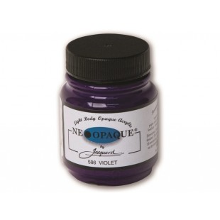 Суперкроющая краска по ткани Jaсquard "Neopaque" #586 Violet (фиолетовая), 66мл