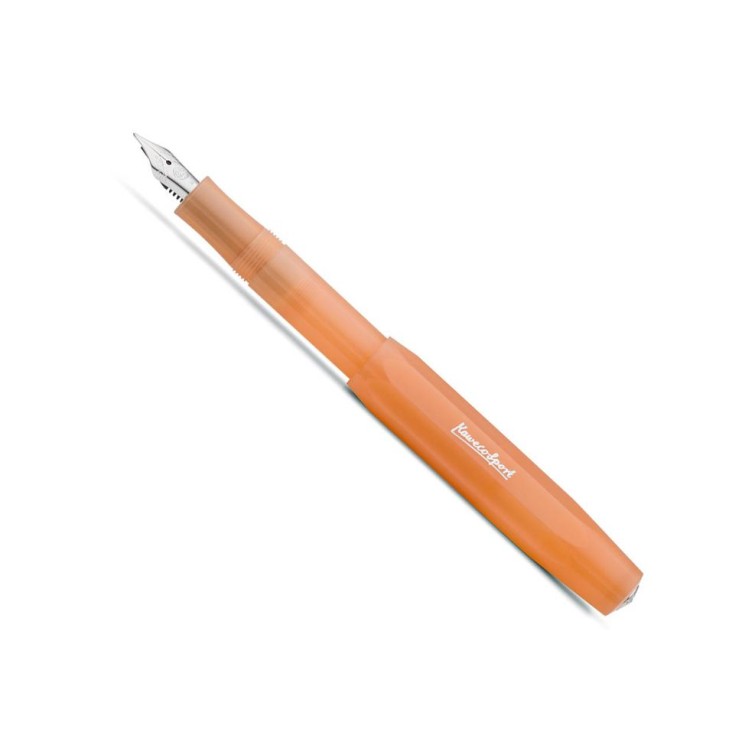 Ручка перьевая Kaweco "Frosted Sport" F (0,7мм), Soft Mandarin (10001848)