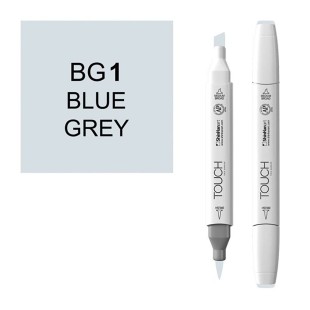 Маркер Touch Twin "Brush" цвет BG1 (серо-синий 1)