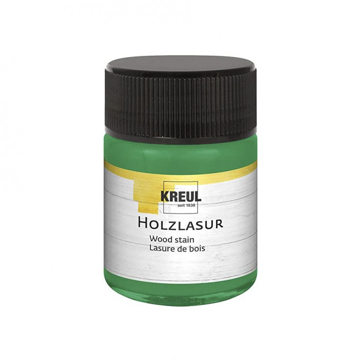 Морилка акриловая по дереву Hobby Line "Holzlasur" зеленый еловый, 50 мл