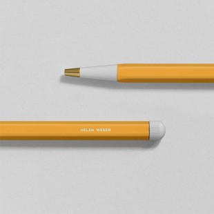 Ручка шариковая Leuchtturm "Drehgriffel Nr.1" чернила синие, корпус восходящее солнце