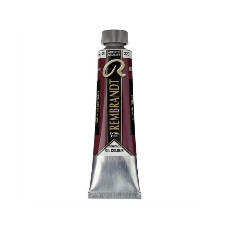 Краска масляная "Rembrandt" №323 Кармин жженый / 40мл