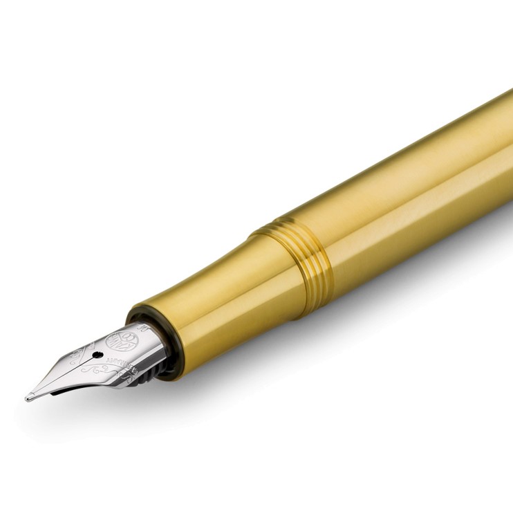 Ручка перьевая Kaweco "Liliput" F (0,7мм), Brass (10000864)