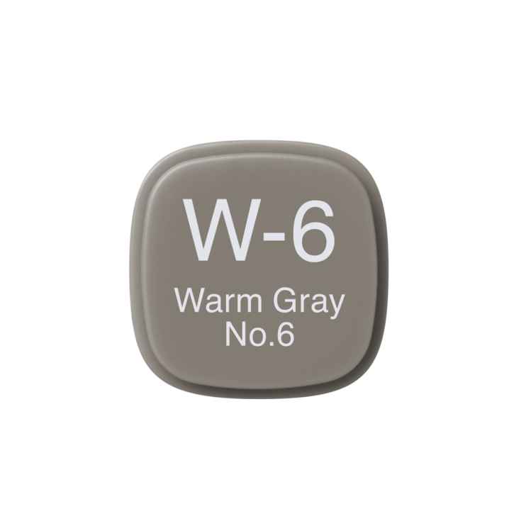 Маркер спиртовой COPIC "Classic" W6 Warm Gray