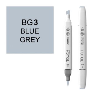 Маркер Touch Twin "Brush" цвет BG3 (серо-синий 3)