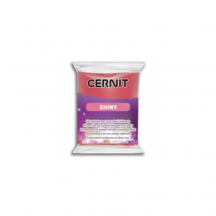 Полимерный моделин Cernit "Shiny" #400 красный с эффектом слюды, 56гр.