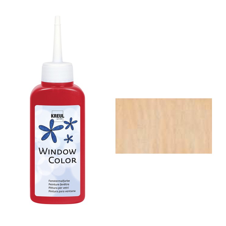 Краска по стеклу трансферная Kreul "Glas Design", 80мл, Телесный структурный (42733)