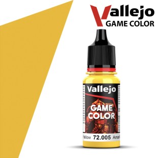 Краска акриловая для моделизма Vallejo "Game Color" 72.005 Moon Yellow