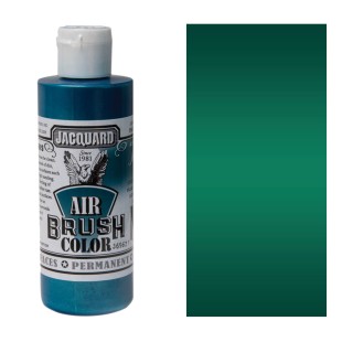 Краска для аэрографии Jacquard "Airbrush Color" 605 Teal Iridescent (переливчатый морской), 118мл