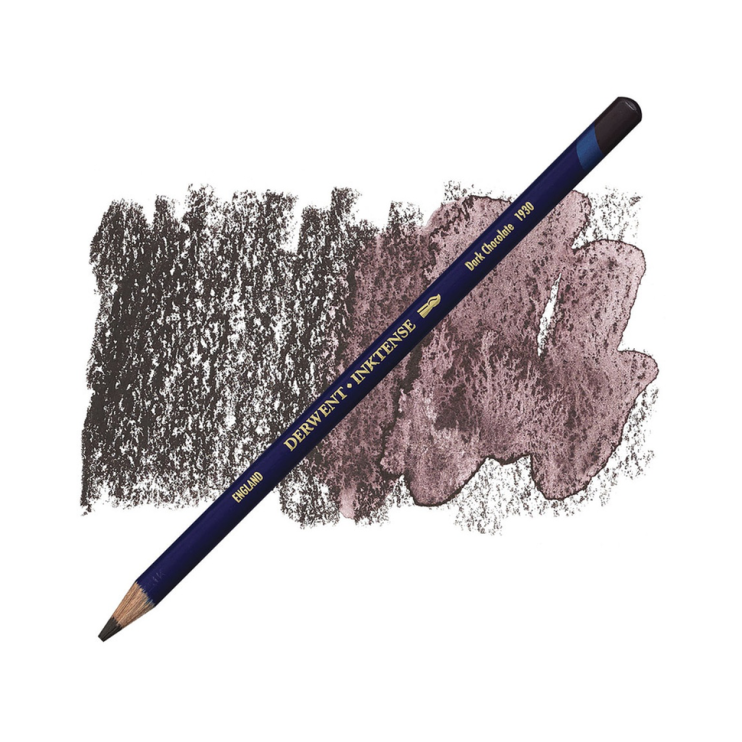 Карандаш чернильный Derwent "Inktense" №1930 Шоколадный темный (2301894)