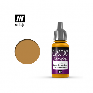 Акрил для моделизма Vallejo "Game Extra Opaque" 72.151 Heavy Gold Brown