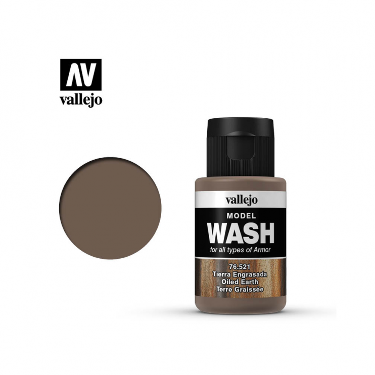 Тонирующая жидкость Vallejo "Model Wash" 76.521 Oiled Earth