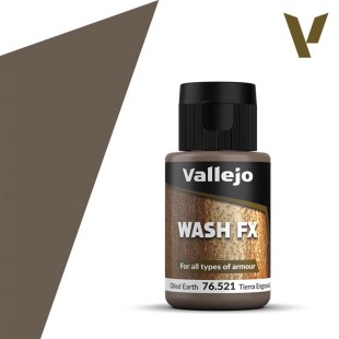 Тонирующая жидкость Vallejo "Model Wash" 76.521 Oiled Earth
