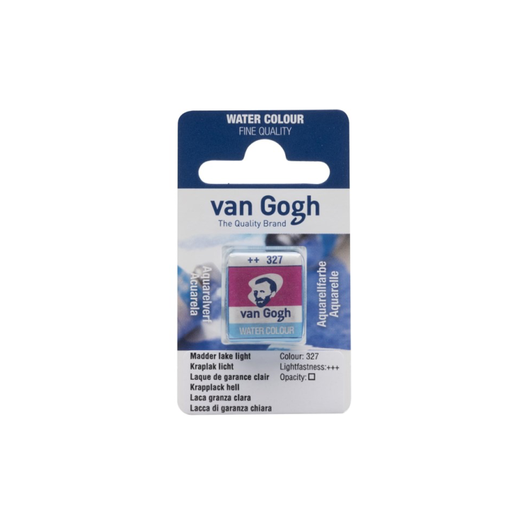 Краска акварельная "Van Gogh" 327 Краплак светлый (кювета)