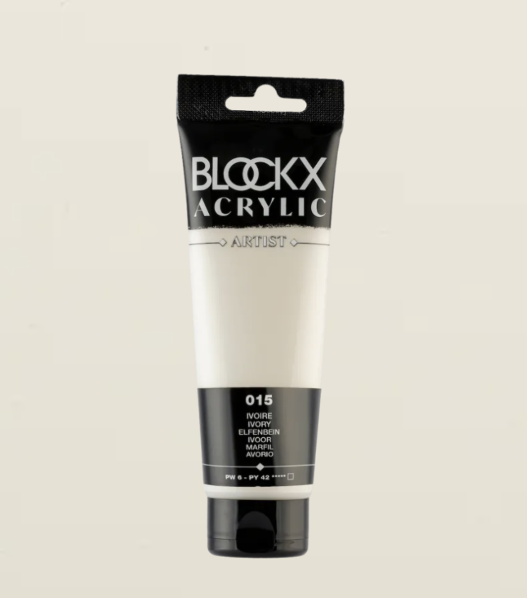 Акрил Blockx Artist №15 Ivory/ Слоновая кость, 250мл