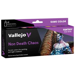 Набор Vallejo Game Color "Fantasy - Non Death Chaos" 72.191, 8 красок по 18 мл