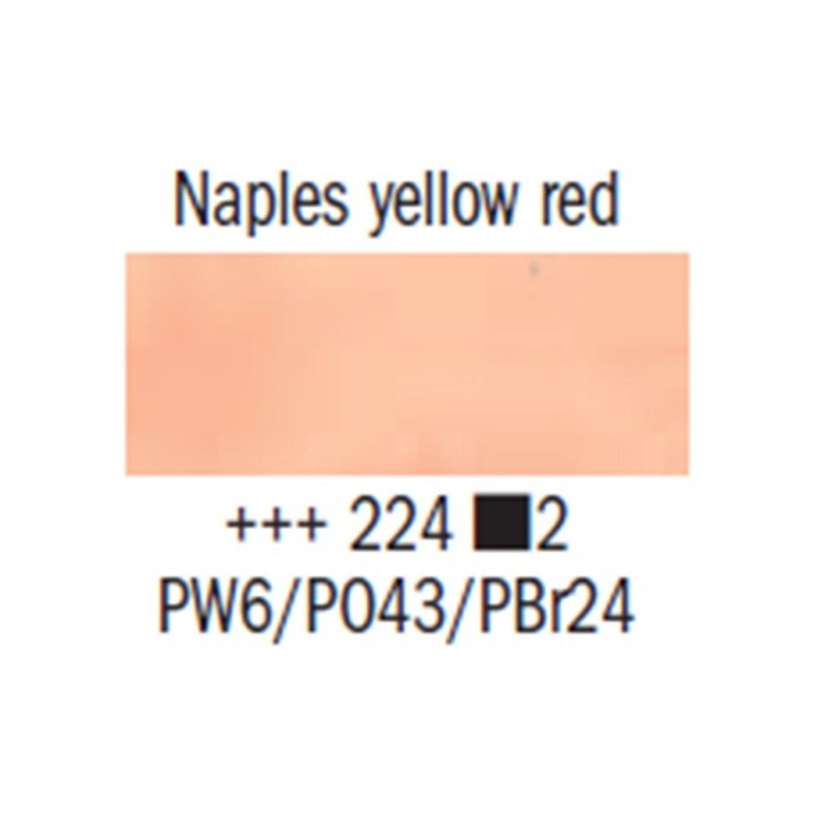 Краска масляная "Rembrandt" №224 Желто-красный неаполитанский / 40мл