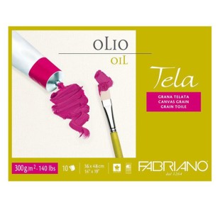 Склейка для масла Fabriano "Tela" 36x48см, 10л, 300гр/м² (68003648)
