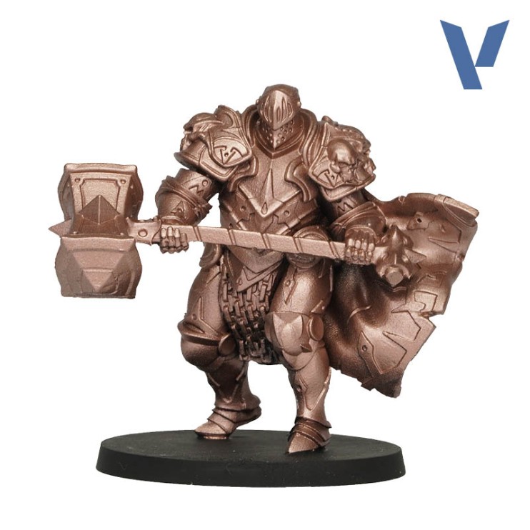 Краска акрил Vallejo "True Metallic Metal" 77.118 Rusty Metal, 18мл (серия Light)