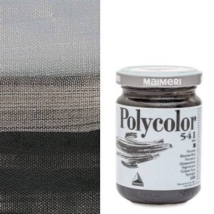 Краска акриловая Maimeri "Polycolor" 140 мл, №541 Micaceous Black/ Черный слюдяной