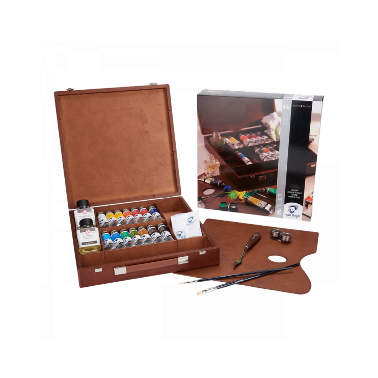 Набор масляных красок Van Gogh "Inspiration" 14 туб по 40мл с аксессуарами